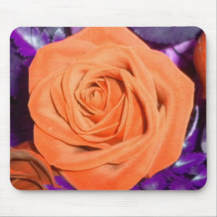 Tapis De Souris Tablette souris Rose Tangerine
