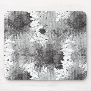 Tapis De Souris Taches de colorant monochrome