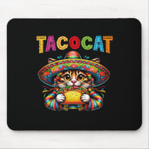 Tapis De Souris Taco Chat Pour Femmes Et Enfants - Tacocat Cinco D