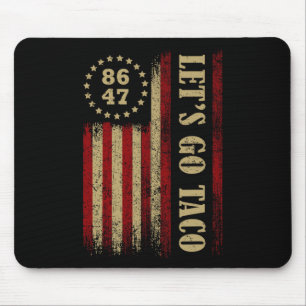 Tapis De Souris Taco Funny Allons-y Taco Chemises Tee - shirts