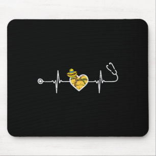 Tapis De Souris Taco Sombrero Stethoscope Cinco De Mayo