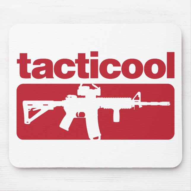 Tapis De Souris Tacticool - rouge (Devant)