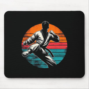 Tapis De Souris Taekwondo Cadeaux Tee - shirt Martiaux Coréens Pou