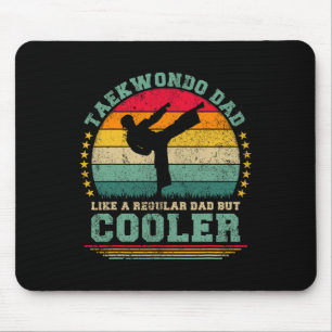 Tapis De Souris Taekwondo Papa Comme Un Père Régulier Taekwondo Pè