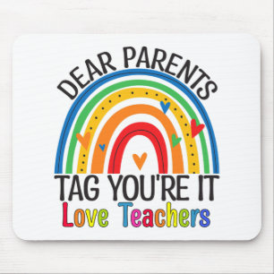 Tapis De Souris Tag You It Fin De L'Année Professeur Ra