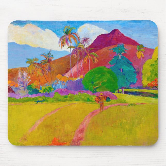 Tapis De Souris Tahitian Landscape, Gauguin (Devant)