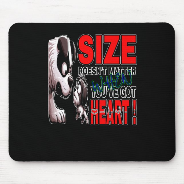 Tapis De Souris Taille ne sticker pas (Devant)