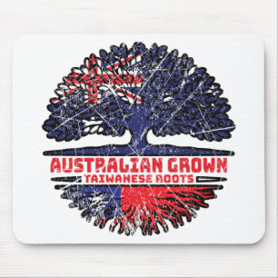Tapis De Souris Taïwan Taïwanais Australien Australie Arbres Racin