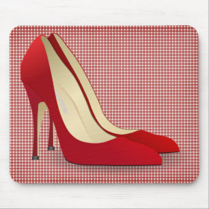 Tapis De Souris talons hauts rouge