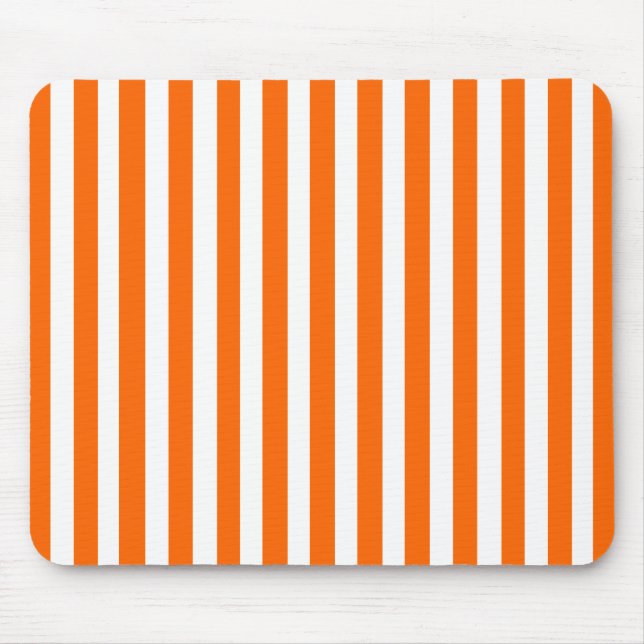Tapis De Souris Tangerine Moderne (Devant)