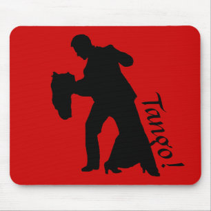 Tapis De Souris Tango ! Ballroom Dance Couple Silhouette