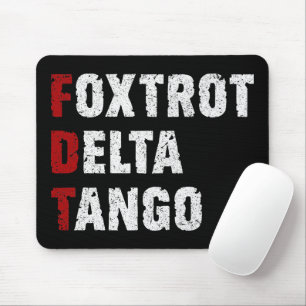 Tapis De Souris Tango Delta du Foxtrot