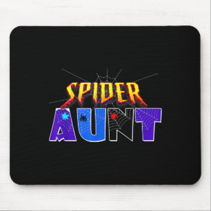 Tapis De Souris Tante araignée conception fête des mères famille a