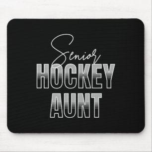 Tapis De Souris Tante de hockey senior mignonne 