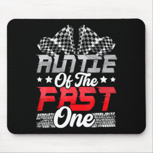 Tapis De Souris Tante de l'anniversaire de la rapide 1ère voiture