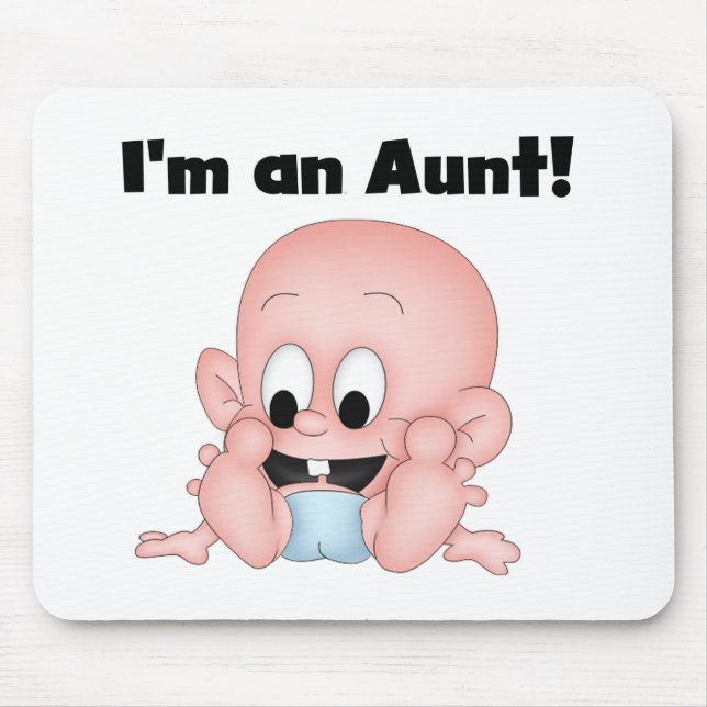 Tapis De Souris Tante des nouveaux t-shirts et cadeaux Nephew (Devant)