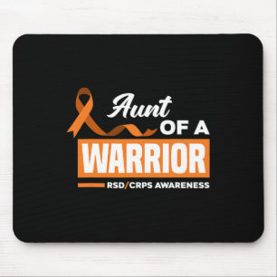 Tapis De Souris Tante D'Un Soutien De Guerrier Supporter Crps Rsd
