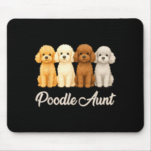 Tapis De Souris Tante Odle Cadeau drôle pour amoureux de chiens Fe