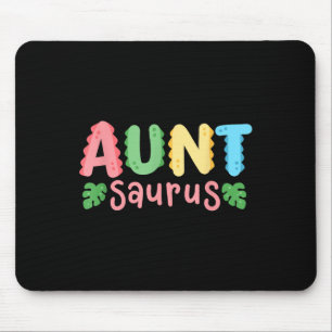 Tapis De Souris Tante Saurus Enfants Dinosaur Anniversaire Fête Fa