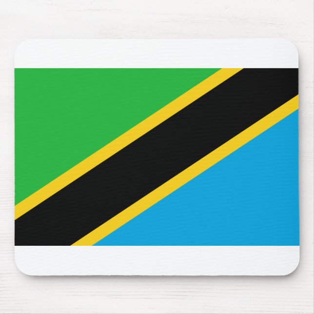 Tapis De Souris Tanzania Flag (Devant)