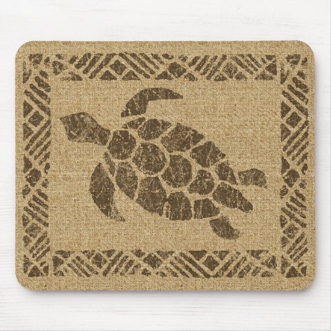 Tapis De Souris Tapa Mousepad de Honu (Devant)