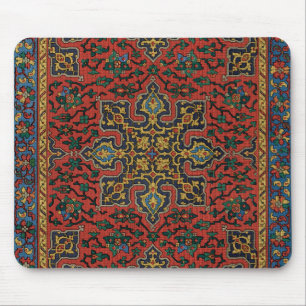 Tapis De Souris Tapis Perse Tapis Rouge Bleu classique