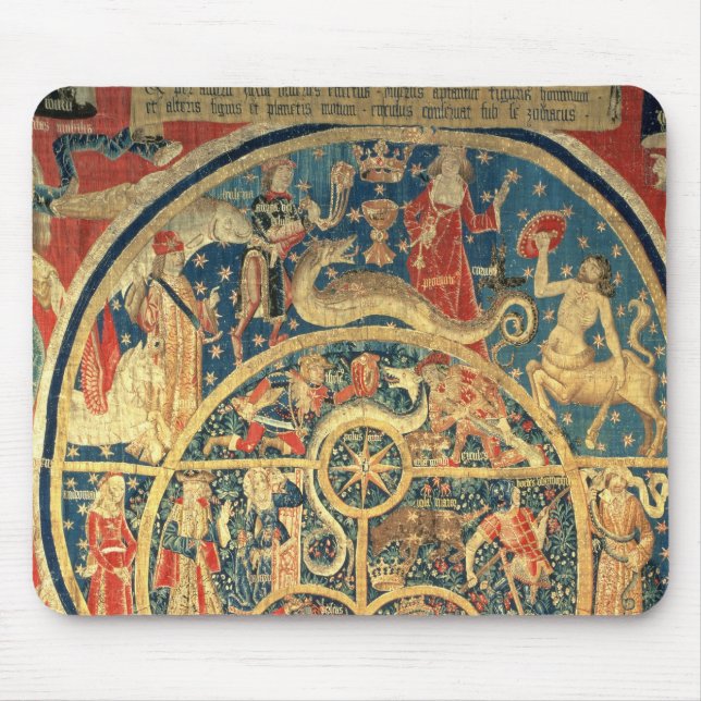 Tapis De Souris Tapisserie astrologique (Devant)