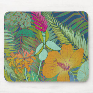 Tapis De Souris Tapisserie tropicale II