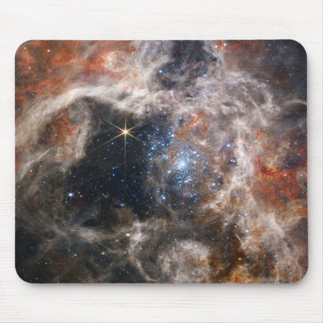 Tapis De Souris Tarantula Nebula Image from JWST (Devant)