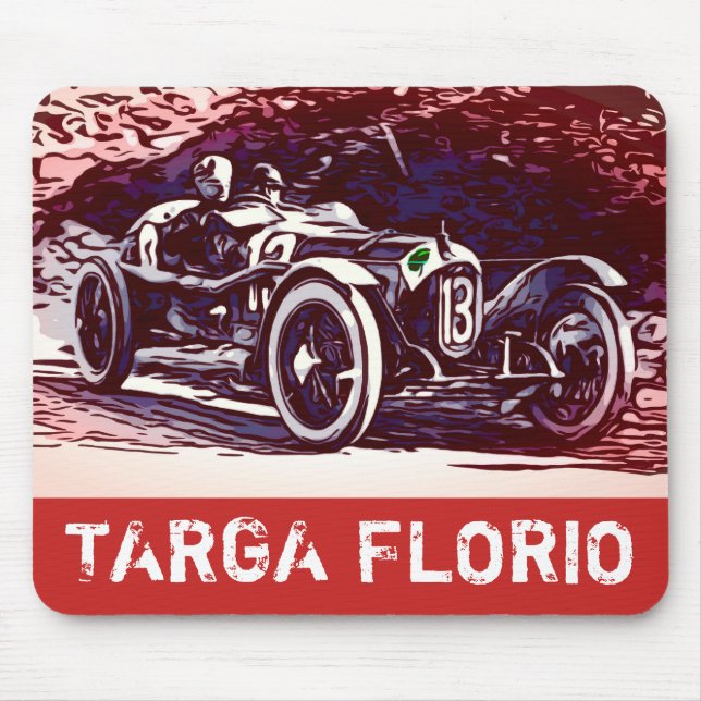 TAPIS DE SOURIS TARGA FLORIO RACE (Devant)