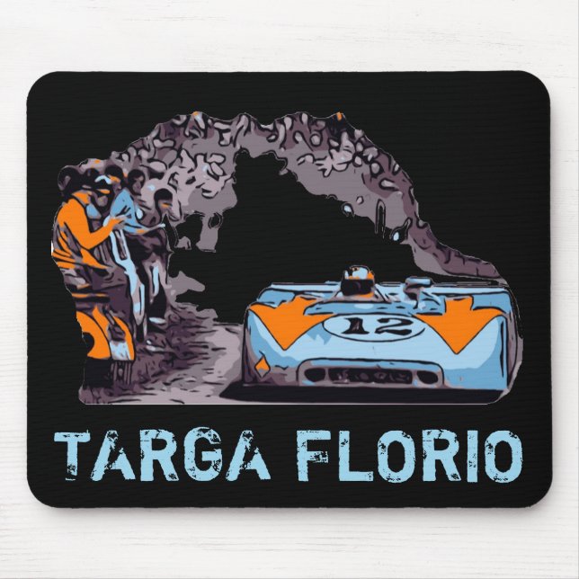 TAPIS DE SOURIS TARGA FLORIO RACE (Devant)