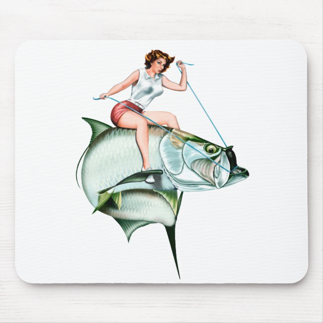 Tapis De Souris Tarpon Rider (Devant)