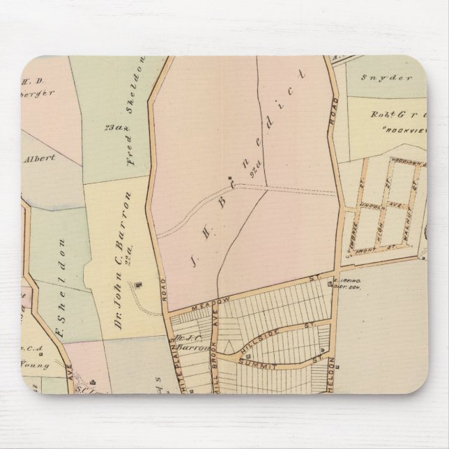 Tapis De Souris Tarrytown, New York (Devant)