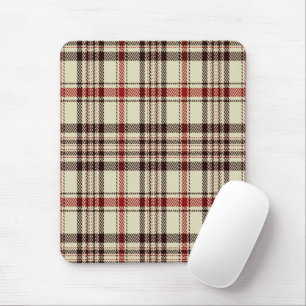 Tapis De Souris Tartan Brown