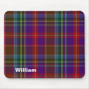 Tapis De Souris Tartan Coloré à Carreaux de la Famille Stuart