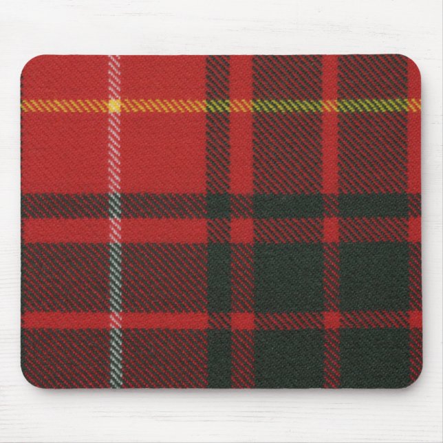 Tapis De Souris Tartan de Bruce de clan (Devant)