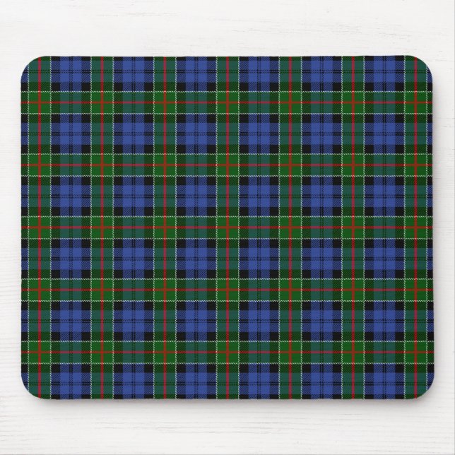 Tapis De Souris Tartan de Colquhoun de clan (Devant)