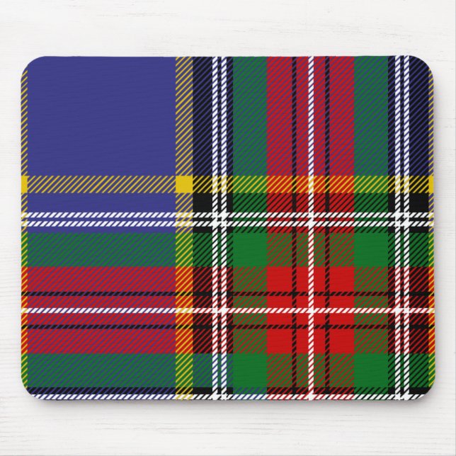 Tapis De Souris Tartan de Macbeth de clan (Devant)