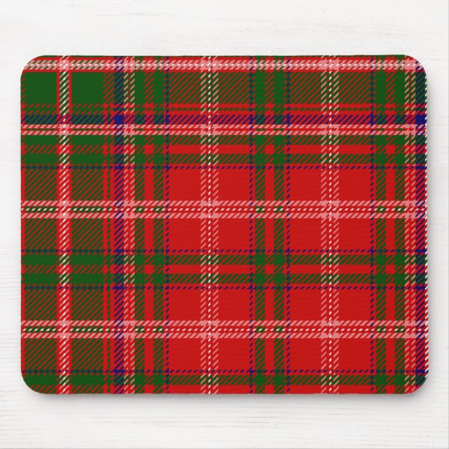 Tapis De Souris Tartan de MacDougall de clan (Devant)