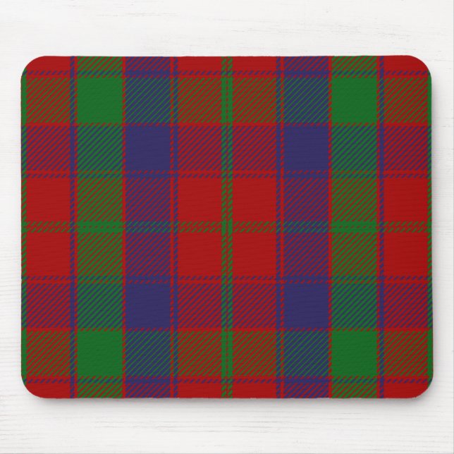 Tapis De Souris Tartan de Robertson de clan (Devant)