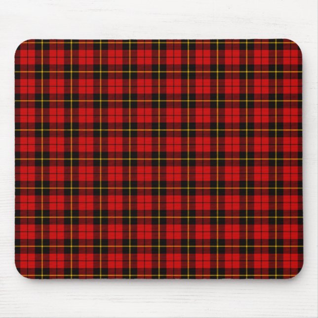 Tapis De Souris Tartan de Wallace de clan (Devant)