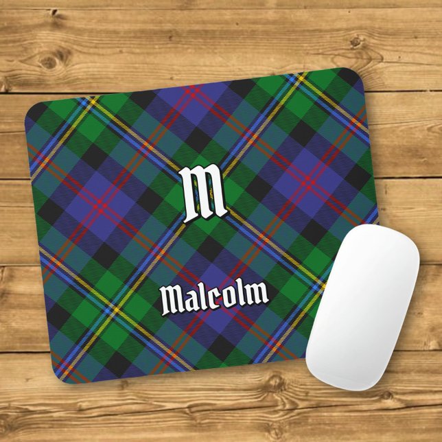 Tapis De Souris Tartan du clan Malcolm (Créateur téléchargé)