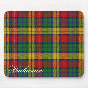 Tapis De Souris Tartan écossais majestueux de Buchanan de clan