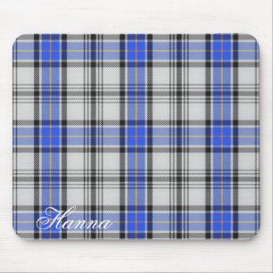 Tapis De Souris Tartan écossais majestueux de Hannay de clan