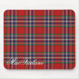 Tapis De Souris Tartan écossais majestueux de MacFarlane de clan