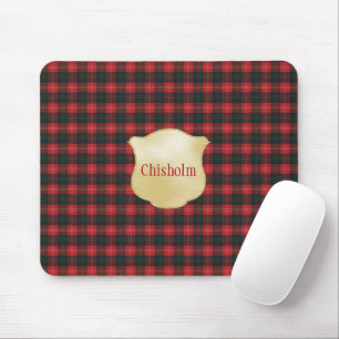 Tapis De Souris Tartan écossais moderne de Chisholm