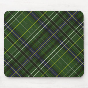 Tapis De Souris Tartan en vert
