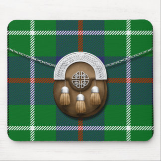 Tapis De Souris Tartan et escarcelle de Duncan de clan