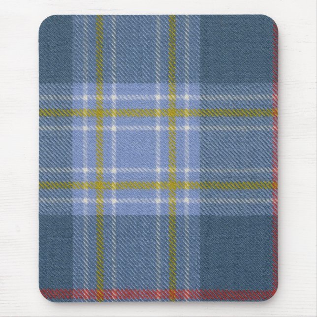Tapis De Souris Tartan moderne Mousepad de Musselburgh (Devant)