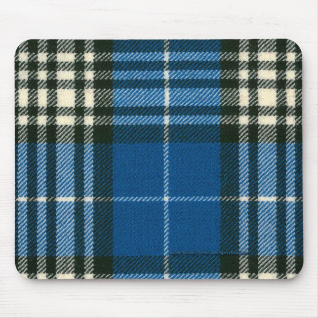 Tapis De Souris Tartan moderne Mousepad de Napier (Devant)